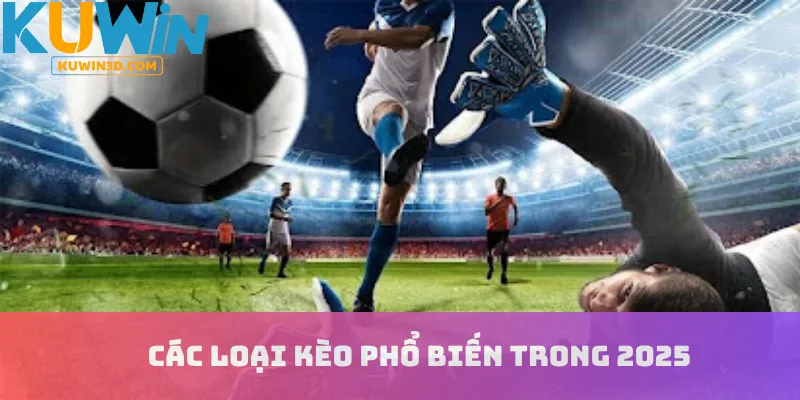 Các loại kèo phổ biến trong 2025